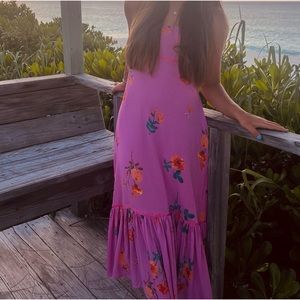 Free people Rosie posie midi dress size xs worn once
